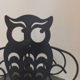 Paper Roll Holder Free Standing Decorative Storage Rack Owl