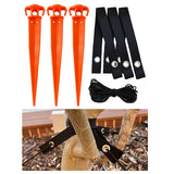 Maxbell Garden Stakes Nails with Tree Strap Plant Support Fixation Tree Staking
