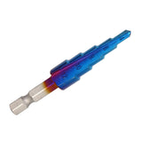 Maxbell High Speed Step Drill Bit HSS Cobalt Multiple Hole Step Drill Bit 5 Steps
