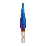 Maxbell High Speed Step Drill Bit HSS Cobalt Multiple Hole Step Drill Bit 5 Steps