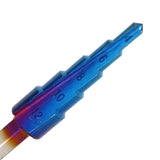 Maxbell High Speed Step Drill Bit HSS Cobalt Multiple Hole Step Drill Bit 5 Steps
