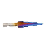 Maxbell High Speed Step Drill Bit HSS Cobalt Multiple Hole Step Drill Bit 5 Steps