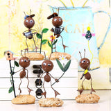 Ant Figurine Statue Home Office Desktop Decor Ornaments Watering