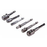 Maxbell 9x Socket Adapter Hex Impact Drill Bits Set Driver Tools 1/4" Extension Tool