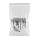 Maxbell 9x Socket Adapter Hex Impact Drill Bits Set Driver Tools 1/4" Extension Tool