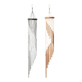 Maxbell Outdoor Wind Chimes 18 Aluminum Tubes Garden Backyard Wall Hanging Ornaments gold