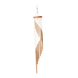 Maxbell Outdoor Wind Chimes 18 Aluminum Tubes Garden Backyard Wall Hanging Ornaments gold