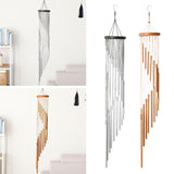 Maxbell Outdoor Wind Chimes 18 Aluminum Tubes Garden Backyard Wall Hanging Ornaments gold