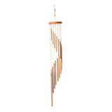 Maxbell Outdoor Wind Chimes 18 Aluminum Tubes Garden Backyard Wall Hanging Ornaments gold