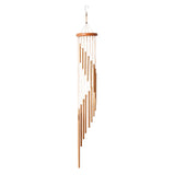 Maxbell Outdoor Wind Chimes 18 Aluminum Tubes Garden Backyard Wall Hanging Ornaments gold