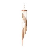 Maxbell Outdoor Wind Chimes 18 Aluminum Tubes Garden Backyard Wall Hanging Ornaments gold