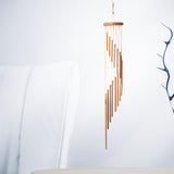Maxbell Outdoor Wind Chimes 18 Aluminum Tubes Garden Backyard Wall Hanging Ornaments gold