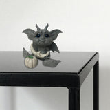 Maxbell Baby Goblin Art Fairy Garden Statue Lawn Porch Decor Holding The Moon D