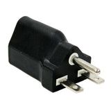 Maxbell Portable 110-120V to 220-240V Plug Adapter Black 6-15R To 5-15R