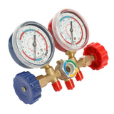 Maxbell R22 R404a Refrigerant Manifold Gauge for R134A Refrigeration Adapter Kits