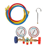 Maxbell R22 R404a Refrigerant Manifold Gauge for R134A Refrigeration Adapter Kits