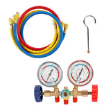 Maxbell R22 R404a Refrigerant Manifold Gauge for R134A Refrigeration Adapter Kits