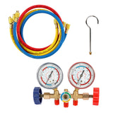 Maxbell R22 R404a Refrigerant Manifold Gauge for R134A Refrigeration Adapter Kits