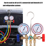 Maxbell R22 R404a Refrigerant Manifold Gauge for R134A Refrigeration Adapter Kits