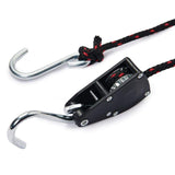 Maxbell Set of 2 Ratchet Kayak Canoe Nylon Tie Downs Heavy Duty Rope Hanger