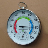Maxbell 4" Decorative Thermometer Meter Home Pool Hygrometer Analog Dial Gauge