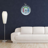 Maxbell 4" Decorative Thermometer Meter Home Pool Hygrometer Analog Dial Gauge