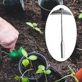 Maxbell Traditional Garden Hoe Sharp Tilling Weeding Lawn Sickle Trapezoid 15cm