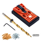 Maxbell Self Centering Doweling Jig Wave Hardware Precise Punch Drilling Jig Kit Package B