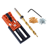 Maxbell Self Centering Doweling Jig Wave Hardware Precise Punch Drilling Jig Kit Package B