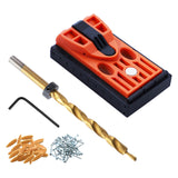 Maxbell Self Centering Doweling Jig Wave Hardware Precise Punch Drilling Jig Kit Package B