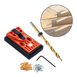 Maxbell Self Centering Doweling Jig Wave Hardware Precise Punch Drilling Jig Kit Package B