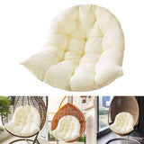 Maxbell Replacement Hanging Chair Cushion Soft Camping Cradle Chair Pads Cover beige