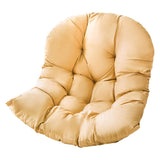 Maxbell Replacement Hanging Chair Cushion Soft Camping Cradle Chair Pads Cover champagne