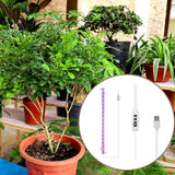 Maxbell LED Plant Grow Light Auto On / Off Timer for Greenhouse Garden Indoor Plants 2-Head Red and Blue Four-button Switch