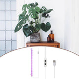 Maxbell LED Plant Grow Light Auto On / Off Timer for Greenhouse Garden Indoor Plants 2-Head Red and Blue Four-button Switch