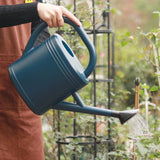 Maxbell Watering Can Large Capacity Vintage Gardening Tools for Plant Watering Tools Blue
