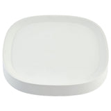 Maxbell Movable Flower Pallet Planter Moving with Invisible Wheels Tray for Indoor White 4 Wheels L