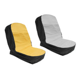 Maxbell Oxford Durable Tractor Seat Cover Riding Lawn Mower Seat Cover Yellow Black