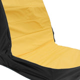 Maxbell Oxford Durable Tractor Seat Cover Riding Lawn Mower Seat Cover Yellow Black