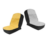 Maxbell Oxford Durable Tractor Seat Cover Riding Lawn Mower Seat Cover Yellow Black