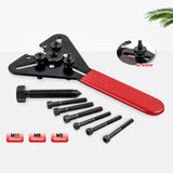 Maxbell Air Conditioner Clutch Holding Tool Wrench Dual Purpose for Compressor