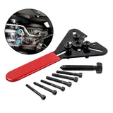 Maxbell Air Conditioner Clutch Holding Tool Wrench Dual Purpose for Compressor