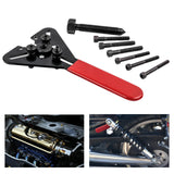 Maxbell Air Conditioner Clutch Holding Tool Wrench Dual Purpose for Compressor
