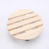 Maxbell Rolling Plant Stand Caddy Pallet Round Flower Pot Trolley Stand With Wheels 25cm
