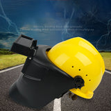 Maxbell Welding Helmet Flip up Adjustable Range Protection for Welder yellow