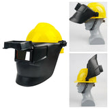Maxbell Welding Helmet Flip up Adjustable Range Protection for Welder yellow
