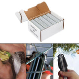 Maxbell 2500Pcs C Type Hog Rings Pliers Staple Cage Rings for Animal Pet Cages