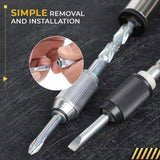 Maxbell Semi-automatic Rotating Screwdriver Hand Push Pull Ratchet  Yellow