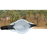 Maxbell Fruit Picker Head 2V Shaped Blades Metal Cutter Pear Hook Fabric for Farm