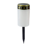 Maxbell Solar Candle Light IP65 Waterproof Memorial Lamp for Garden White Black A